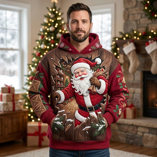 Santa Claus Hoodie GFTONMU1976