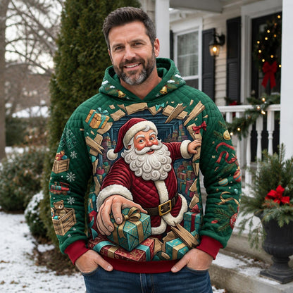 Santa Claus Hoodie GFTONMU1977