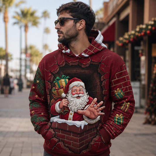 Santa Claus Hoodie GFTONMU1980