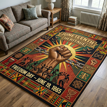 Juneteenth Legacy Area Rug GFTONMU204