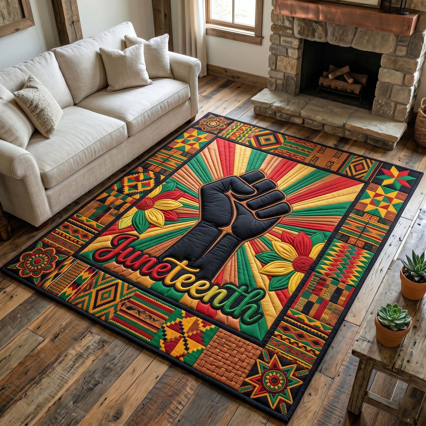 Juneteenth Legacy Area Rug GFTONMU208