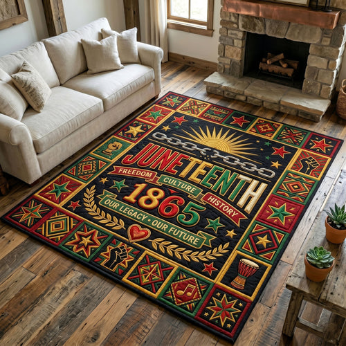 Juneteenth Legacy Area Rug GFTONMU213
