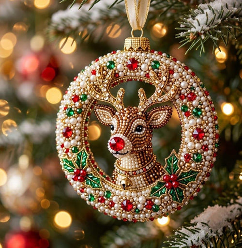Christmas Sparkle Christmas Mica Ornament GFTONMU2168