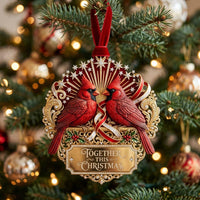 Red Cardinal Christmas Mica Ornament GFTONMU2175