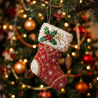 Christmas Stocking Christmas Mica Ornament GFTONMU2304