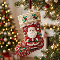 Christmas Stocking Christmas Mica Ornament GFTONMU2307