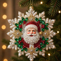 Santa Claus Christmas Mica Ornament GFTONMU2389