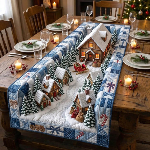 North Pole Quilted Table Runner GFTONMU2395