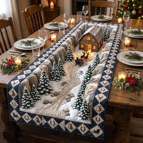 North Pole Quilted Table Runner GFTONMU2396