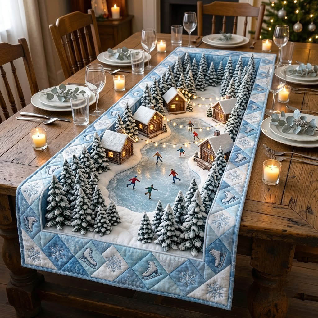 North Pole Quilted Table Runner GFTONMU2397