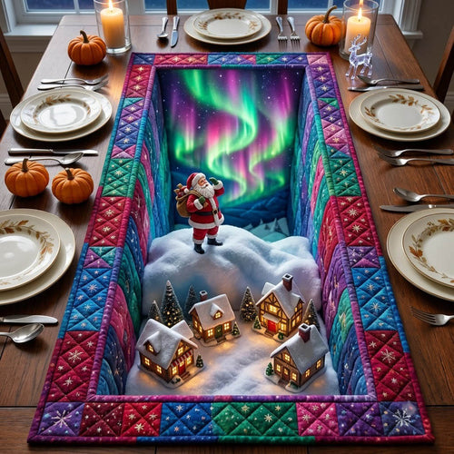 Santa Claus Quilted Table Runner GFTONMU2405