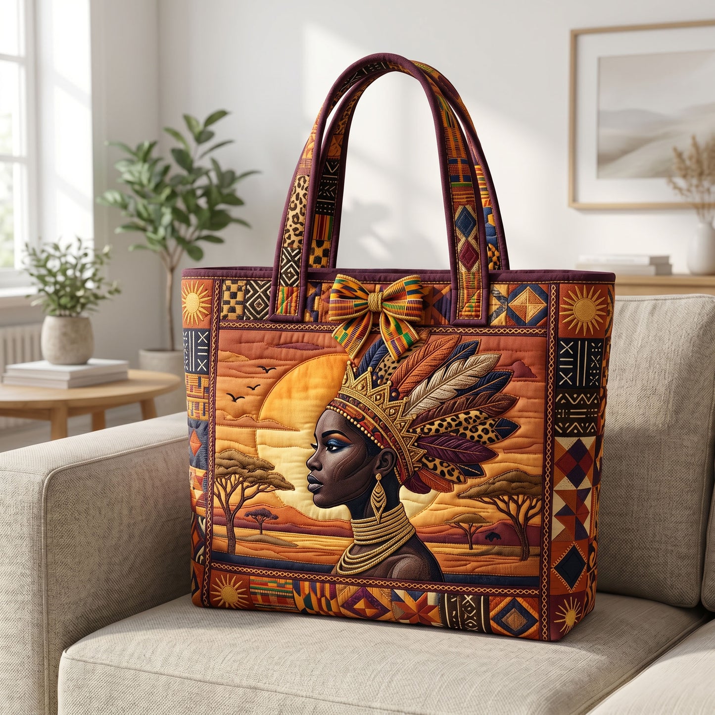 Juneteenth Pride Quilted Tote Bag GFTONMU250