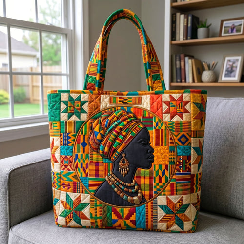 Juneteenth Pride Quilted Tote Bag GFTONMU253