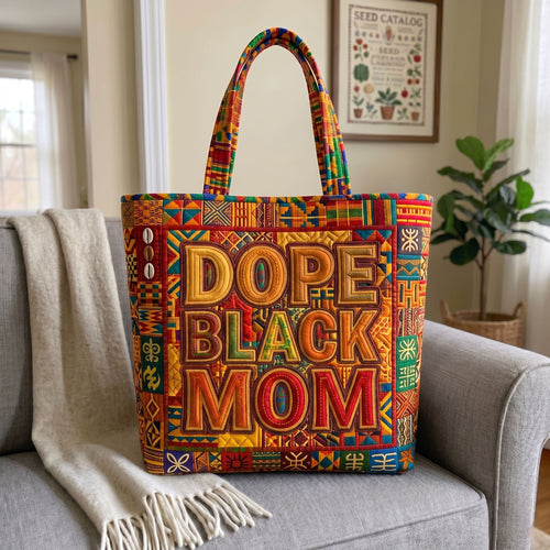 Juneteenth Pride Quilted Tote Bag GFTONMU254