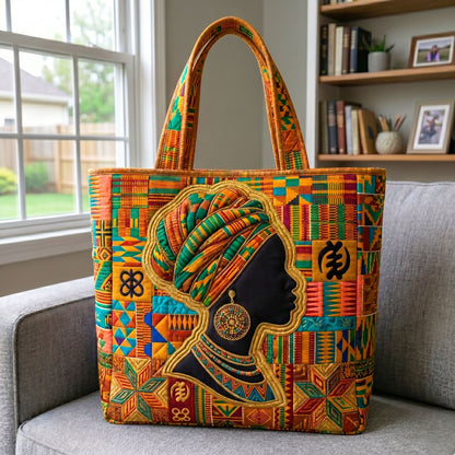 Juneteenth Pride Quilted Tote Bag GFTONMU256