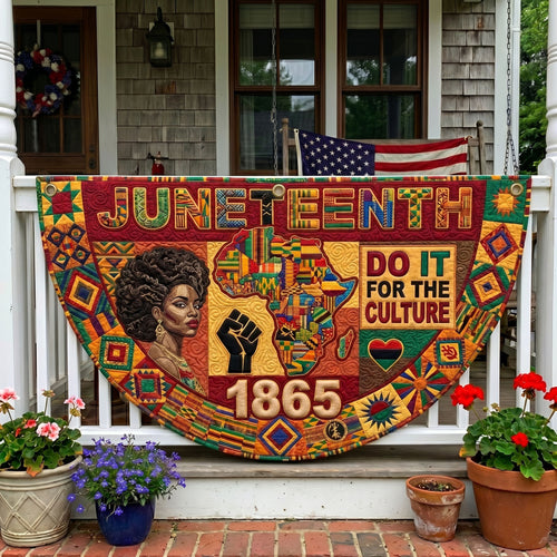 Juneteenth Legacy Fan Flag GFTONMU258