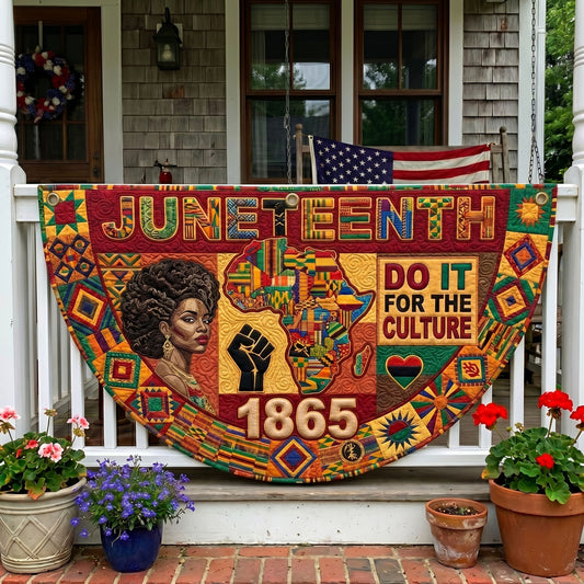 Juneteenth Legacy Fan Flag GFTONMU258