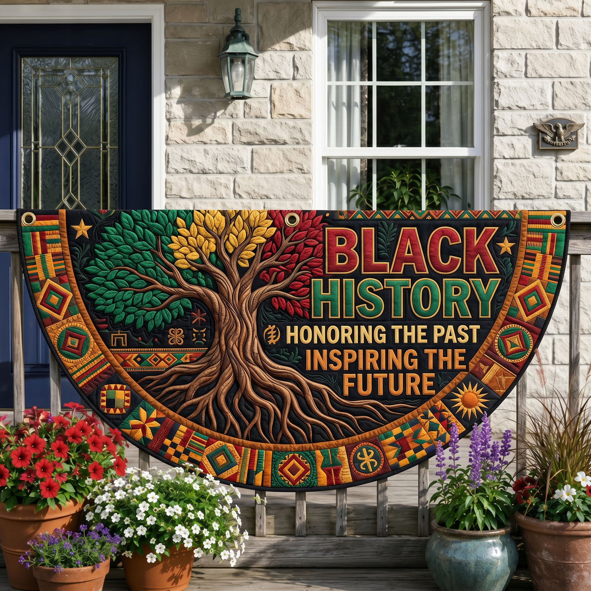 Juneteenth Legacy Fan Flag GFTONMU260