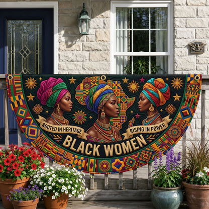 Juneteenth Legacy Fan Flag GFTONMU262