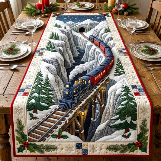 Holiday Express Quilted Table Runner GFTONMU2976
