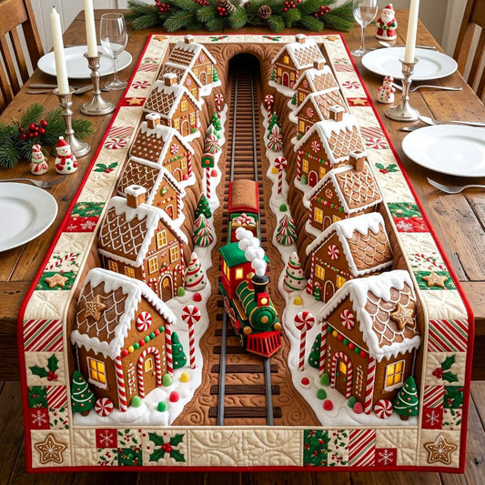 Holiday Express Quilted Table Runner GFTONMU2977