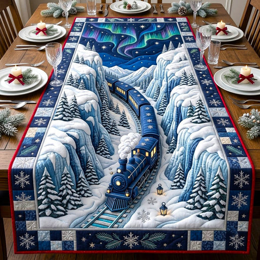 Holiday Express Quilted Table Runner GFTONMU2978