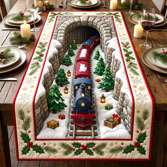 Holiday Express Quilted Table Runner GFTONMU2979