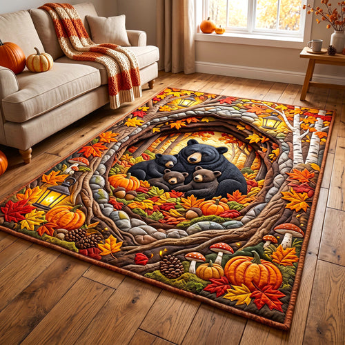 Rustic Bear Area Rug GFTONMU3045