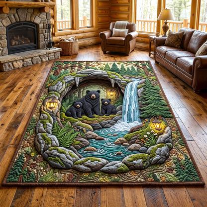 Rustic Bear Area Rug GFTONMU3046