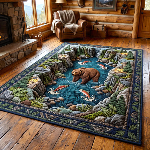 Rustic Bear Area Rug GFTONMU3052