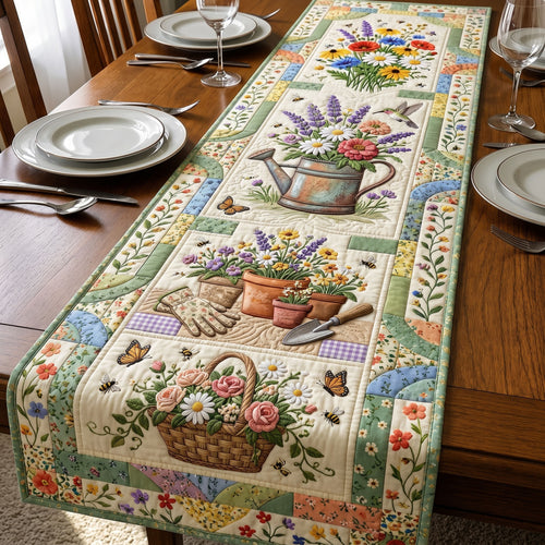 Garden Escape Quilted Table Runner GFTONMU306
