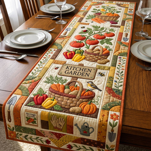 Garden Escape Quilted Table Runner GFTONMU310