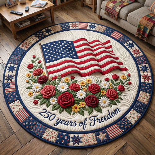 American Pride Quilted Round Mat GFTONMU33