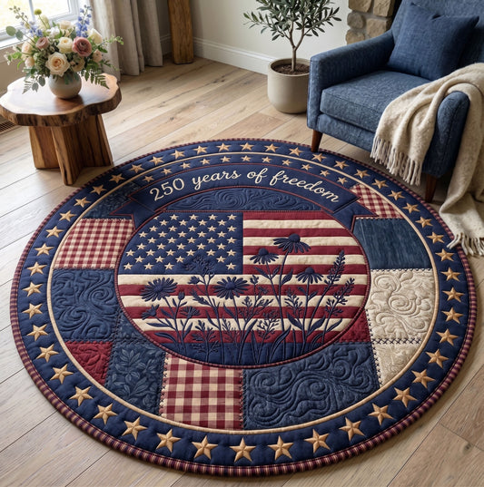 American Pride Quilted Round Mat GFTONMU34