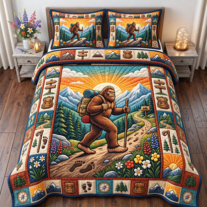 Forest Legend 3-Piece Quilted Bedding Set GFTONMU3432