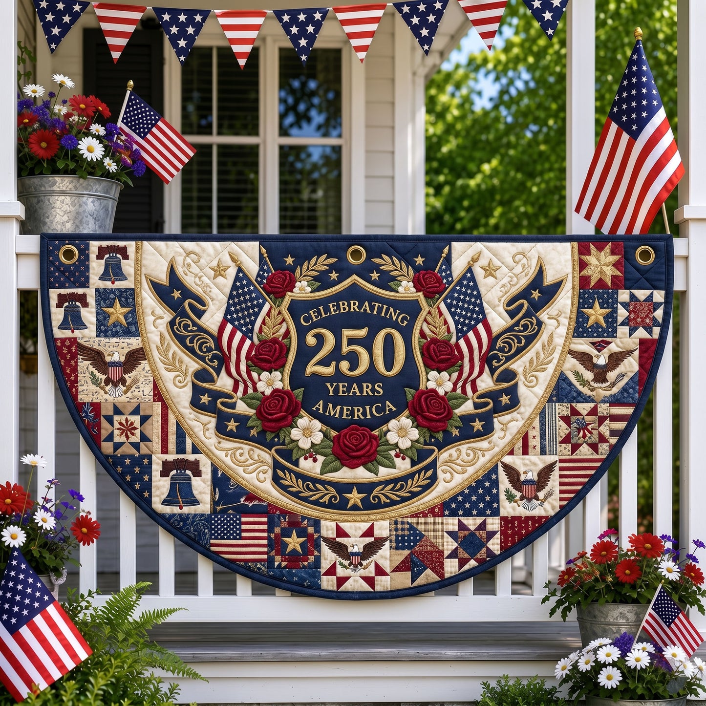 American Freedom Fan Flag GFTONMU348