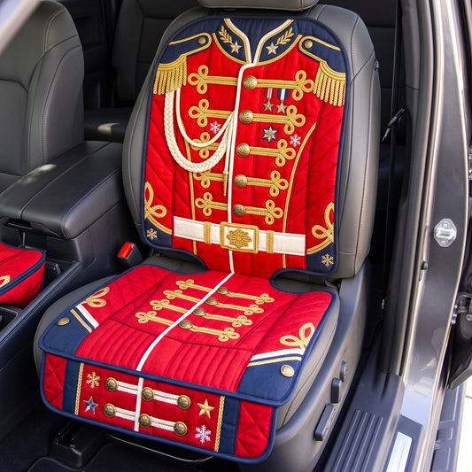 Christmas Spirit Quilted Car Seat Protector GFTONMU3489