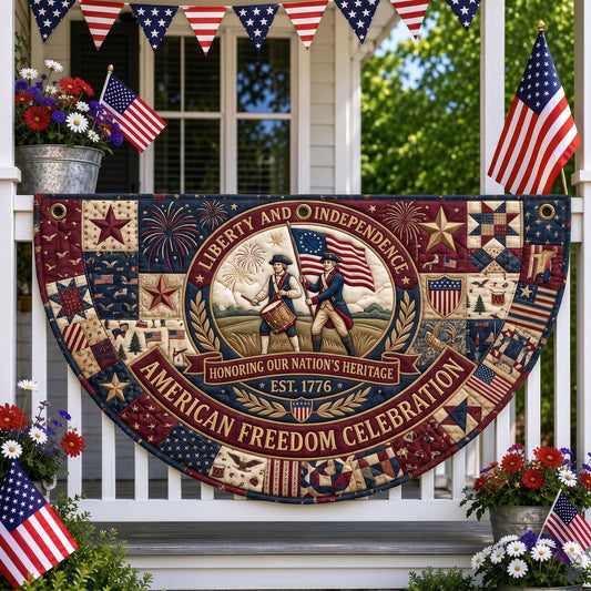 American Freedom Fan Flag GFTONMU349