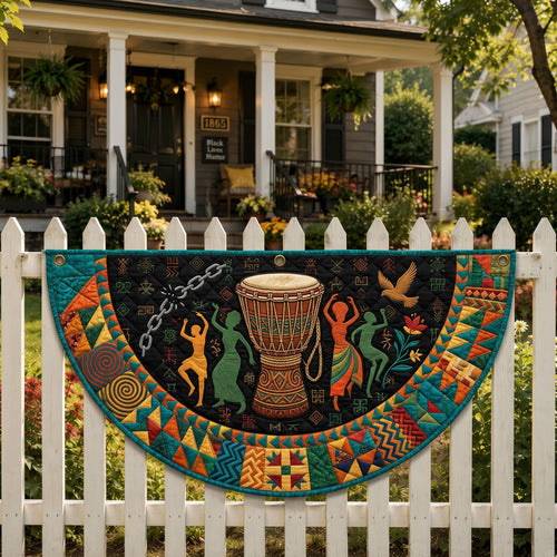 Juneteenth Legacy Fan Flag GFTONMU352