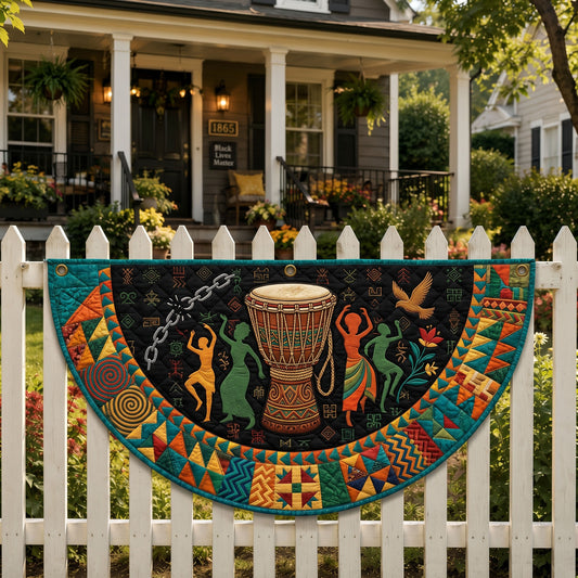 Juneteenth Legacy Fan Flag GFTONMU352