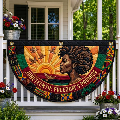 Juneteenth Legacy Fan Flag GFTONMU353