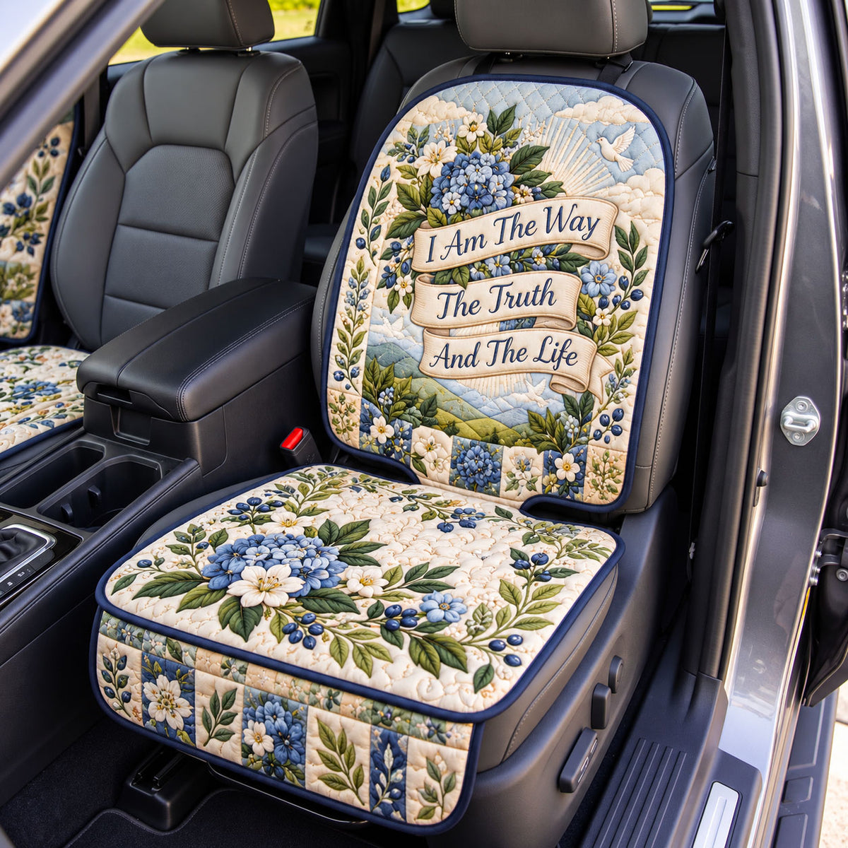 Christian Faith Quilted Car Seat Protector GFTONMU3539