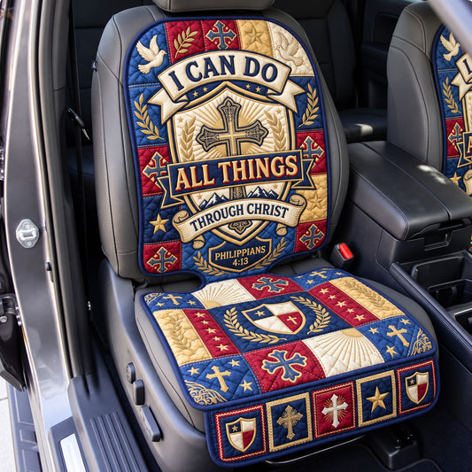 Christian Faith Quilted Car Seat Protector GFTONMU3545