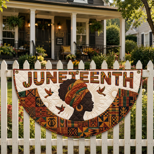 Juneteenth Legacy Fan Flag GFTONMU355