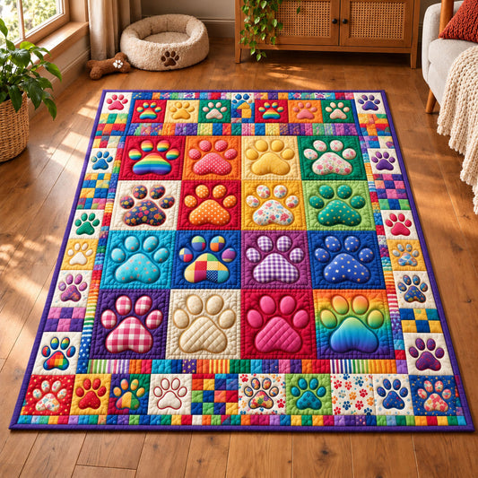 Paw Print Area Rug GFTONMU3641 C1