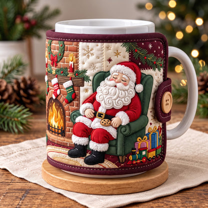 Santa Claus Quilted Mug Cozy GFTONMU3685