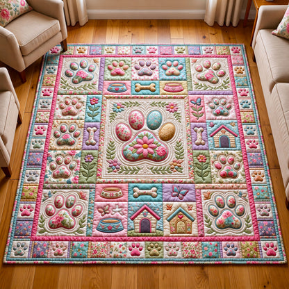 Paw Print Area Rug GFTONMU3755