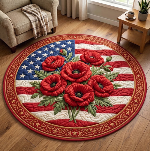 American Pride Quilted Round Mat GFTONMU39