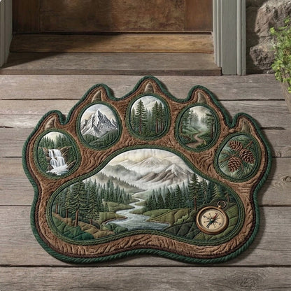 Camping Life Custom Shape Doormat GFTONMU65