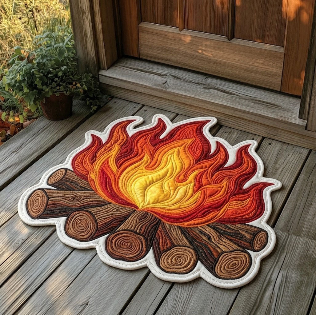 Camping Life Custom Shape Doormat GFTONMU68